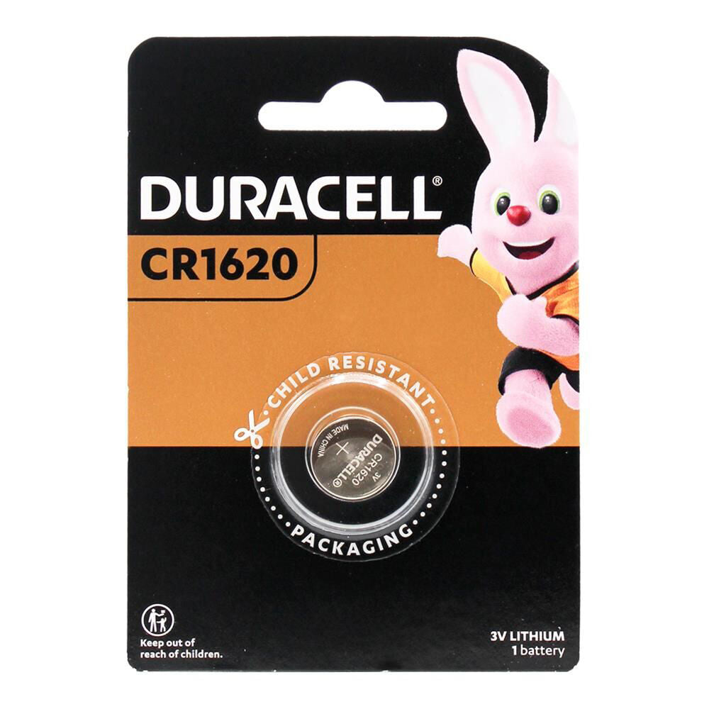Duracell Single-Use Batteries CR1620 3V Lithium Coin Battery Pack
