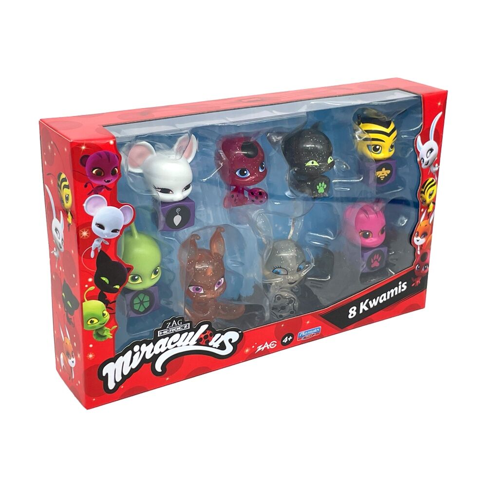 Miraculous Ladybug Kwami Collectibles Set Figures Kids Toy Multi Designs (8 Pieces) — image 2
