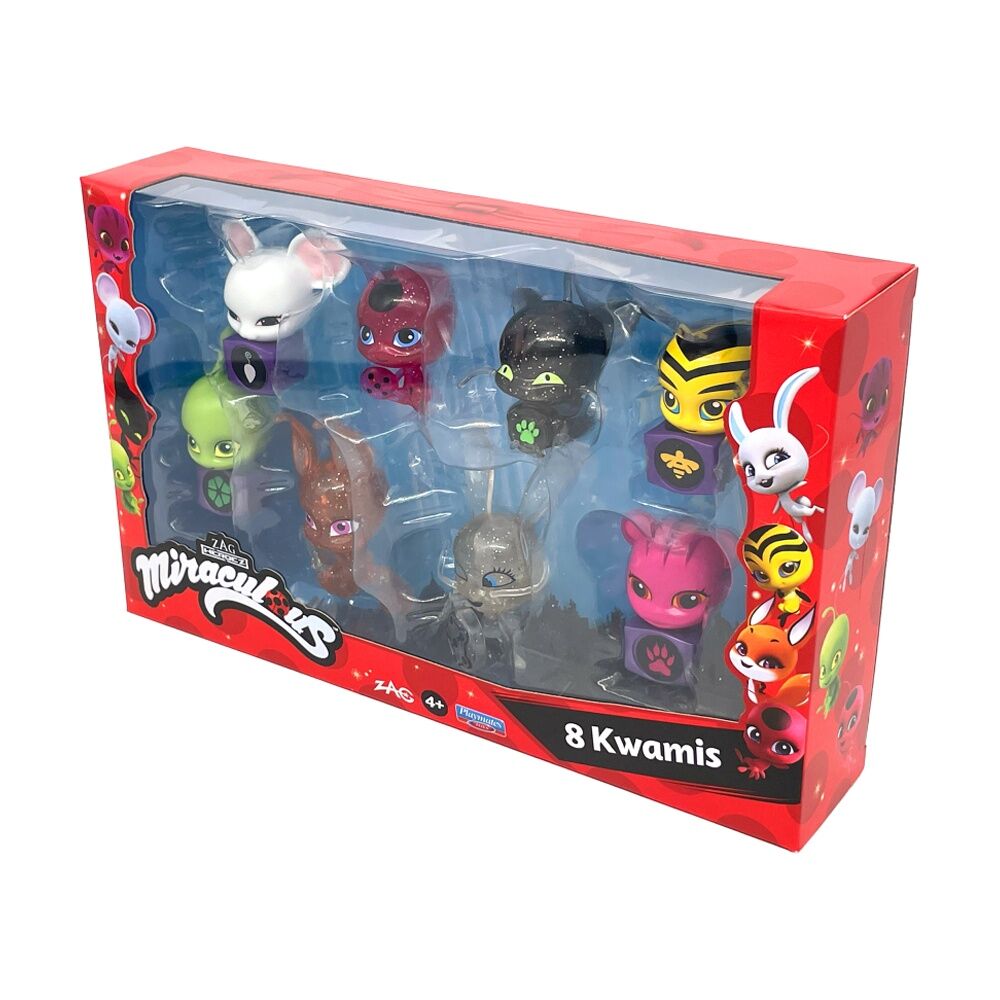 Miraculous Ladybug Kwami Collectibles Set Figures Kids Toy Multi Designs (8 Pieces) — image 3