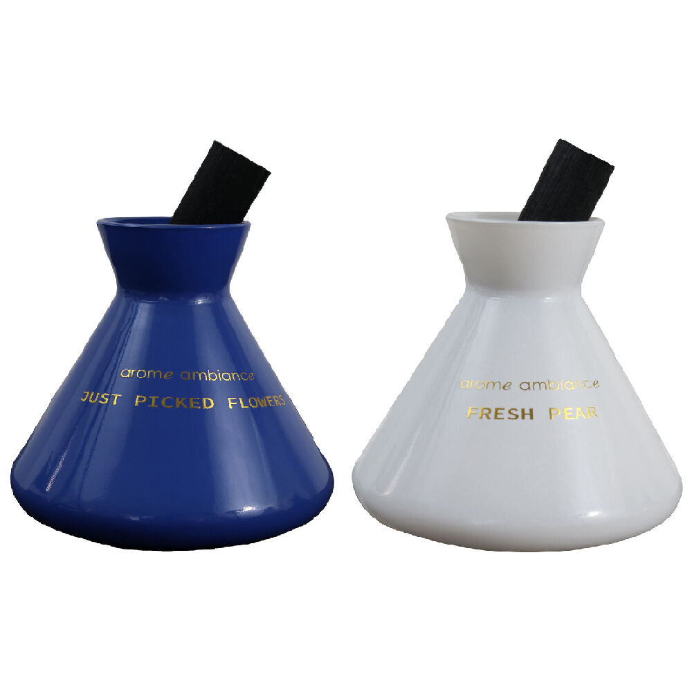 Arome Ambiance Reed Diffusers 120ml - Fresh Pear & Just Picked Flowers (2 Pieces)