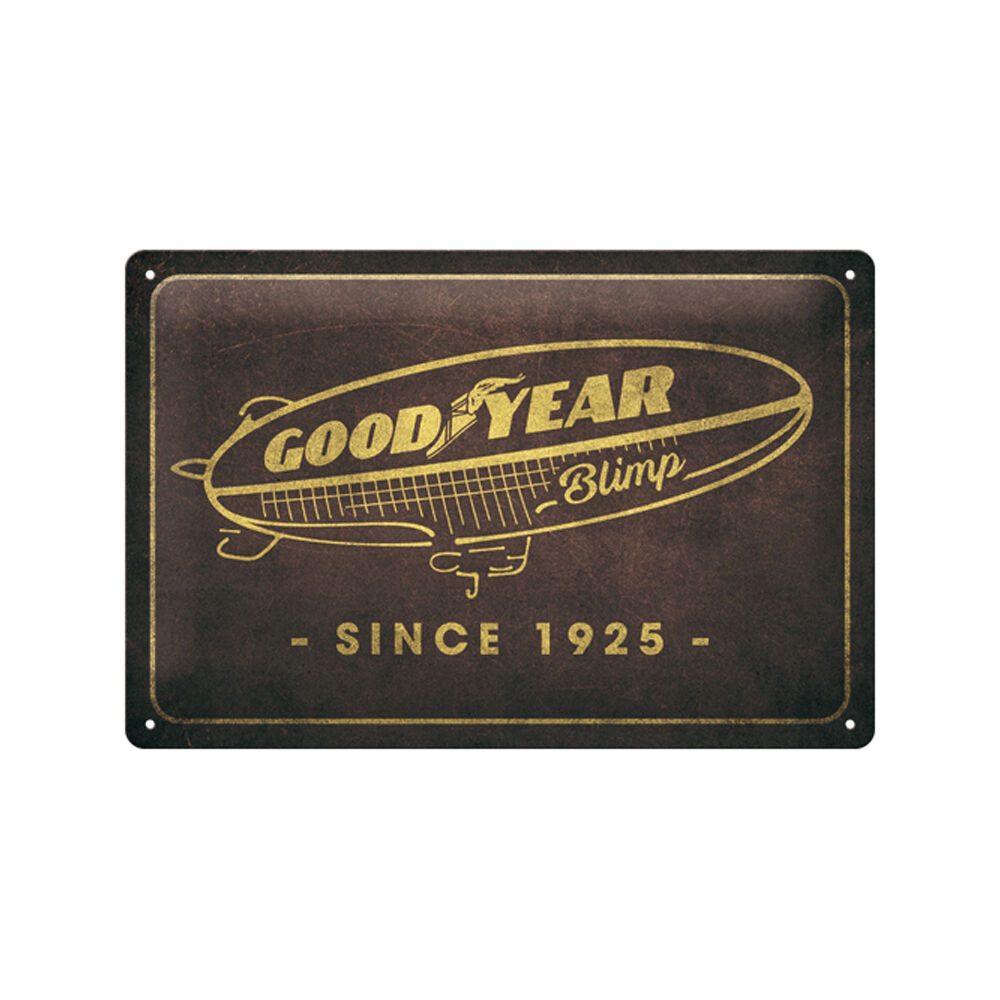 Nostalgic-Art Medium 20x30x0.5cm Goodyear Blimp Since 1925 Sign