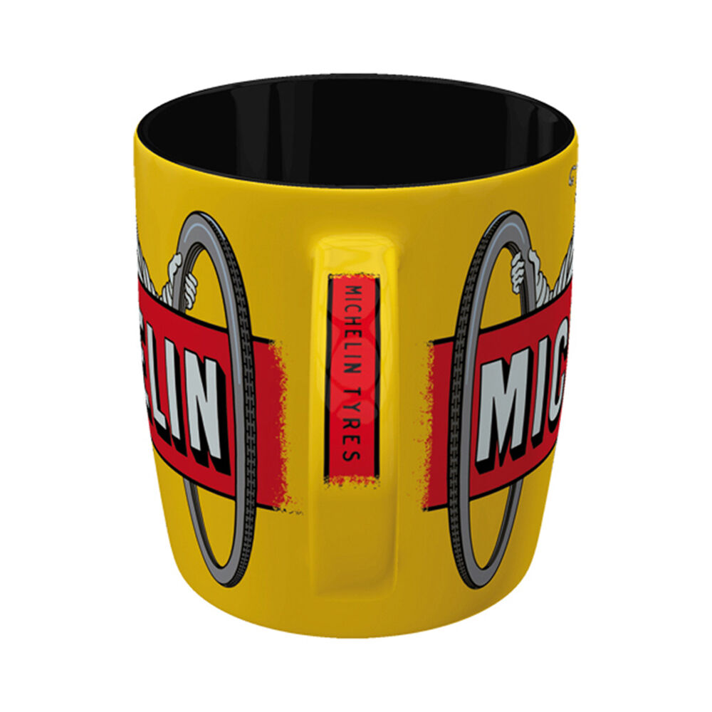 Nostalgic-Art Ceramic Coffee/Tea Mug Michelin Tyres Bibendum 9x9cm Yellow — image 3