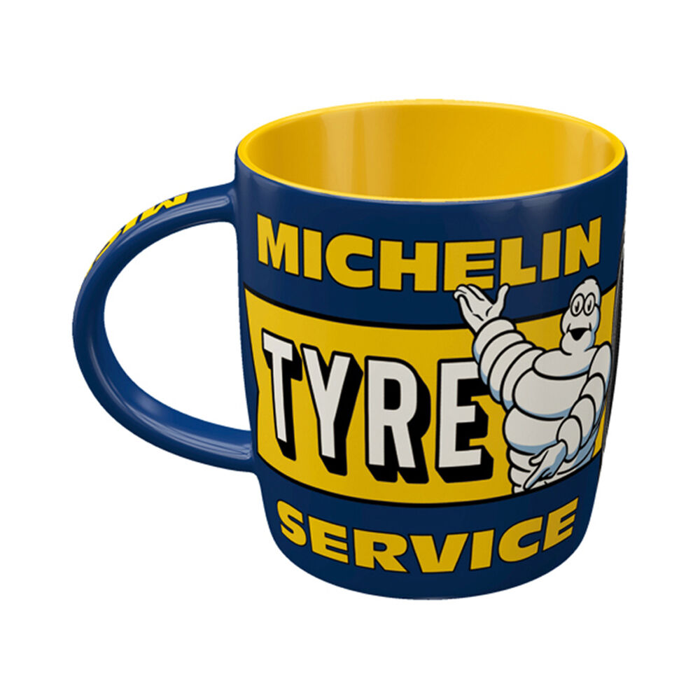 Nostalgic-Art Ceramic Coffee/Tea/Water Mug Michelin Tyre Service 9x9cm Blue — image 4