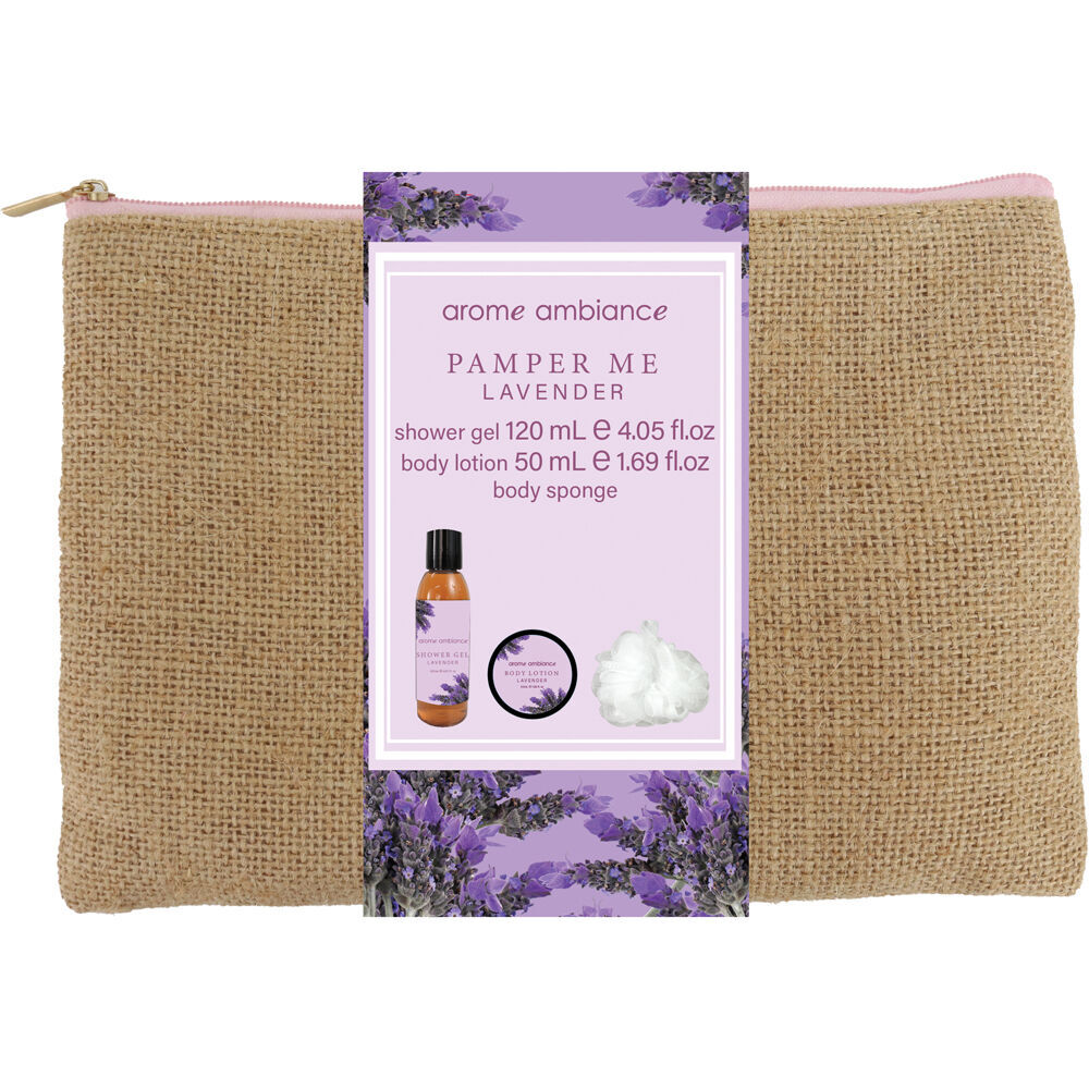 Arome Ambiance Nature Pamper Me Kit Bath/Shower Relax Steamers Lavender (6 Pieces) — image 2