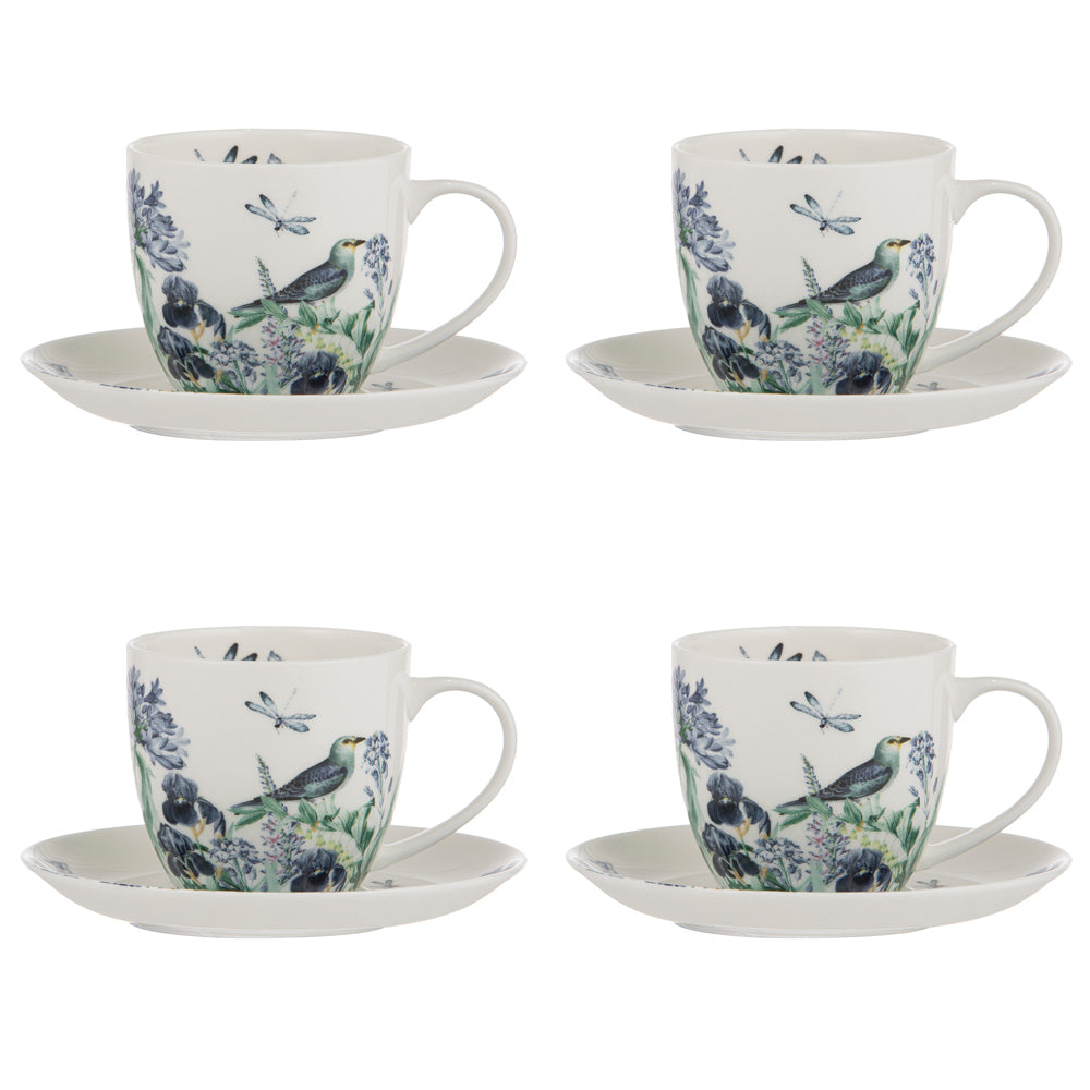 521948-4pc-ashdene-iris-garden-white-cup-saucer-fine-bone-china-set
