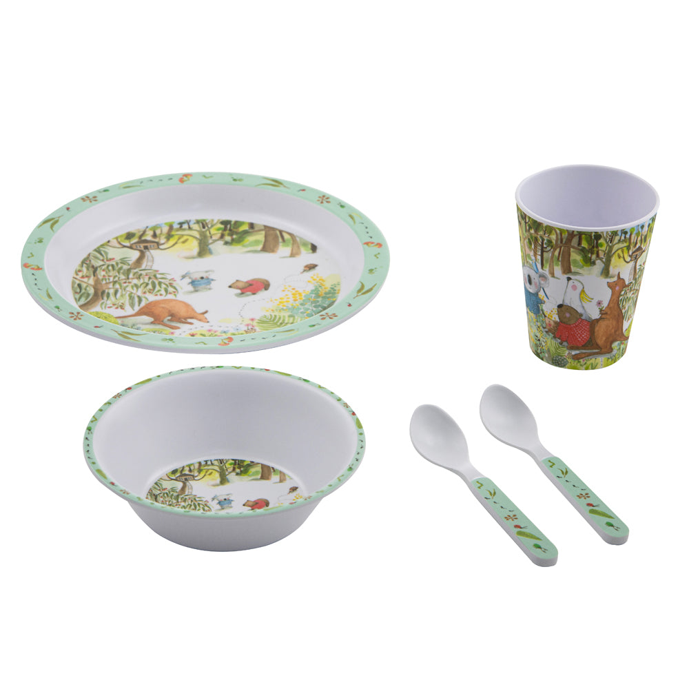 522081-5pc-ashdene-barney-gumnut-bushland-kids-dinner-set