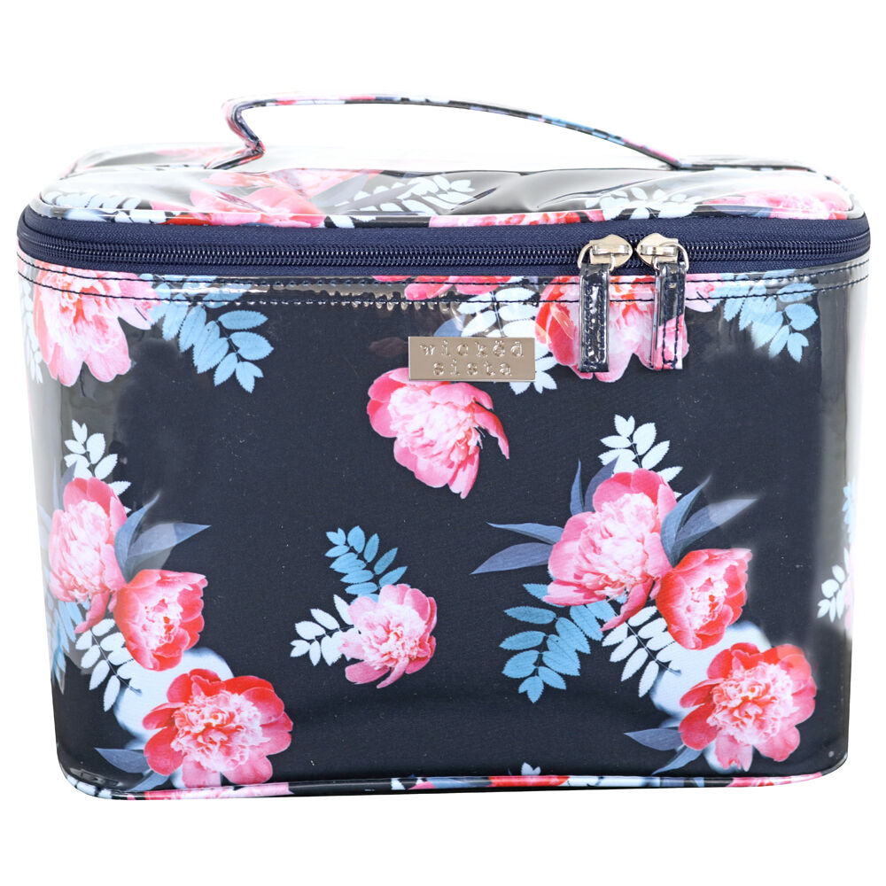 Wicked Sista 28x19.5x20cm Peony Dreams Beauty Make Up Toiletries Bag/Travel Case