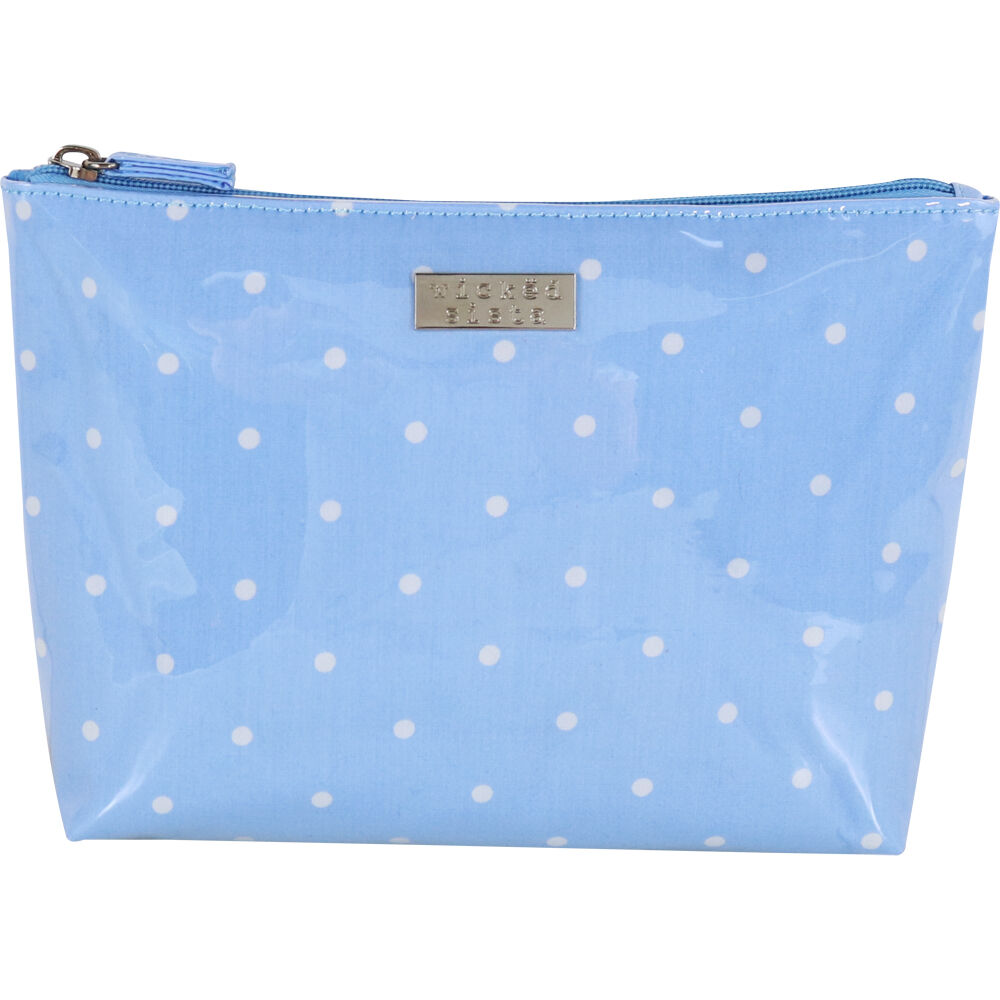 545726-wicked-sista-polka-medium-soft-a-line-cosmetic-bag-27x17-5cm-pale-blue