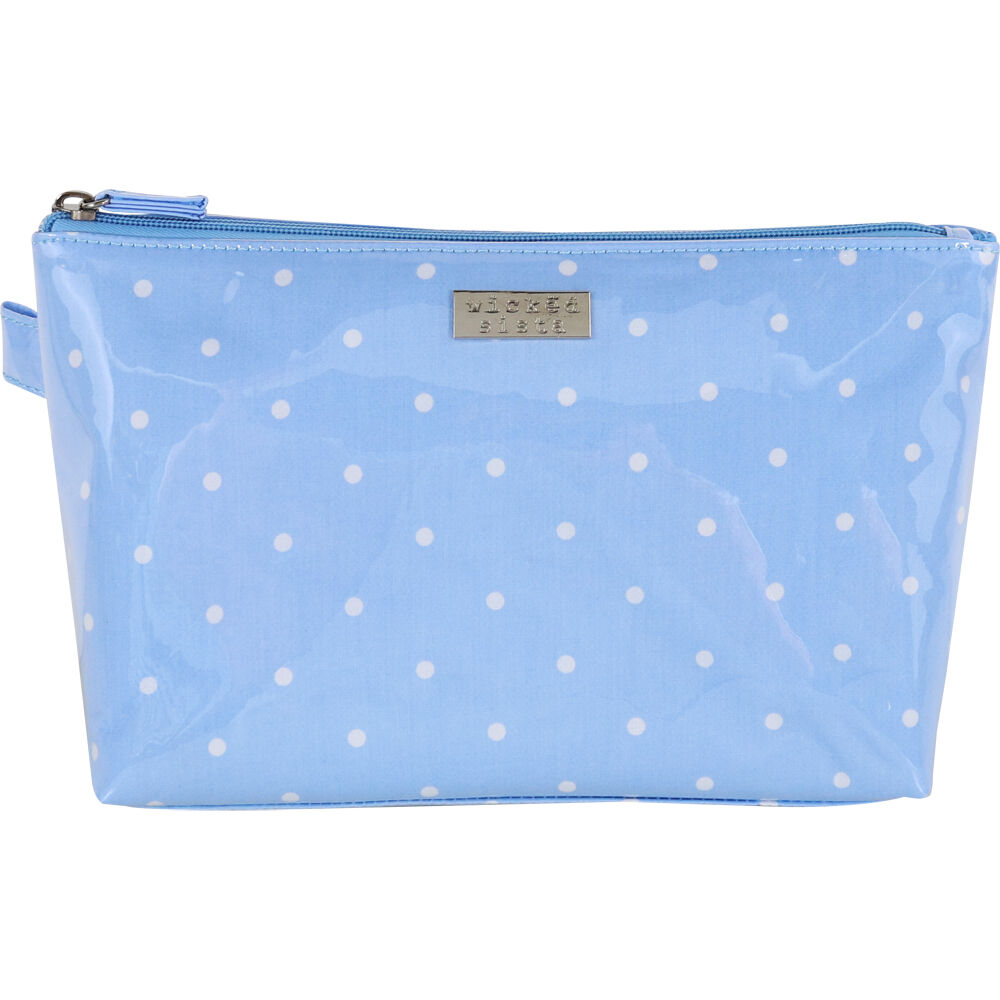545728-wicked-sista-polka-large-luxe-cosmetic-bag-30x17cm-pale-blue
