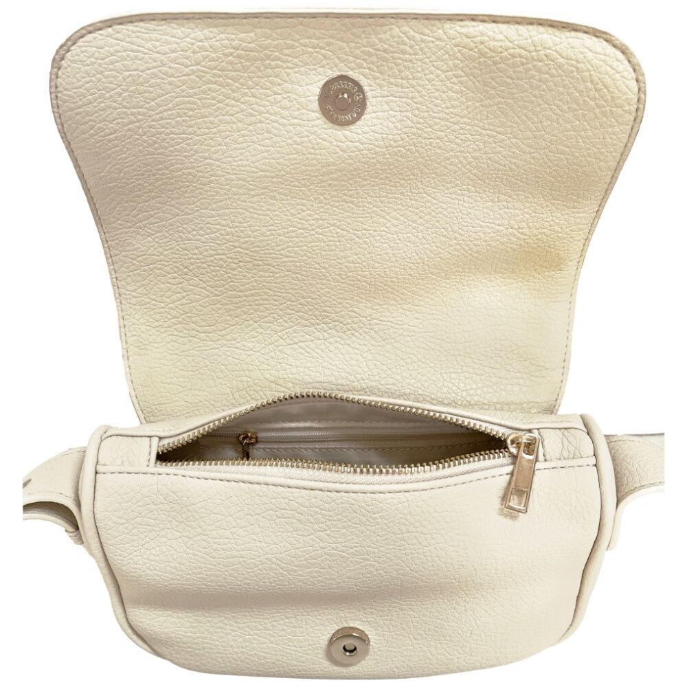 Wicked Sista Sierra Woven Handbag Adjustable Strap Crossbody - Cream — image 3
