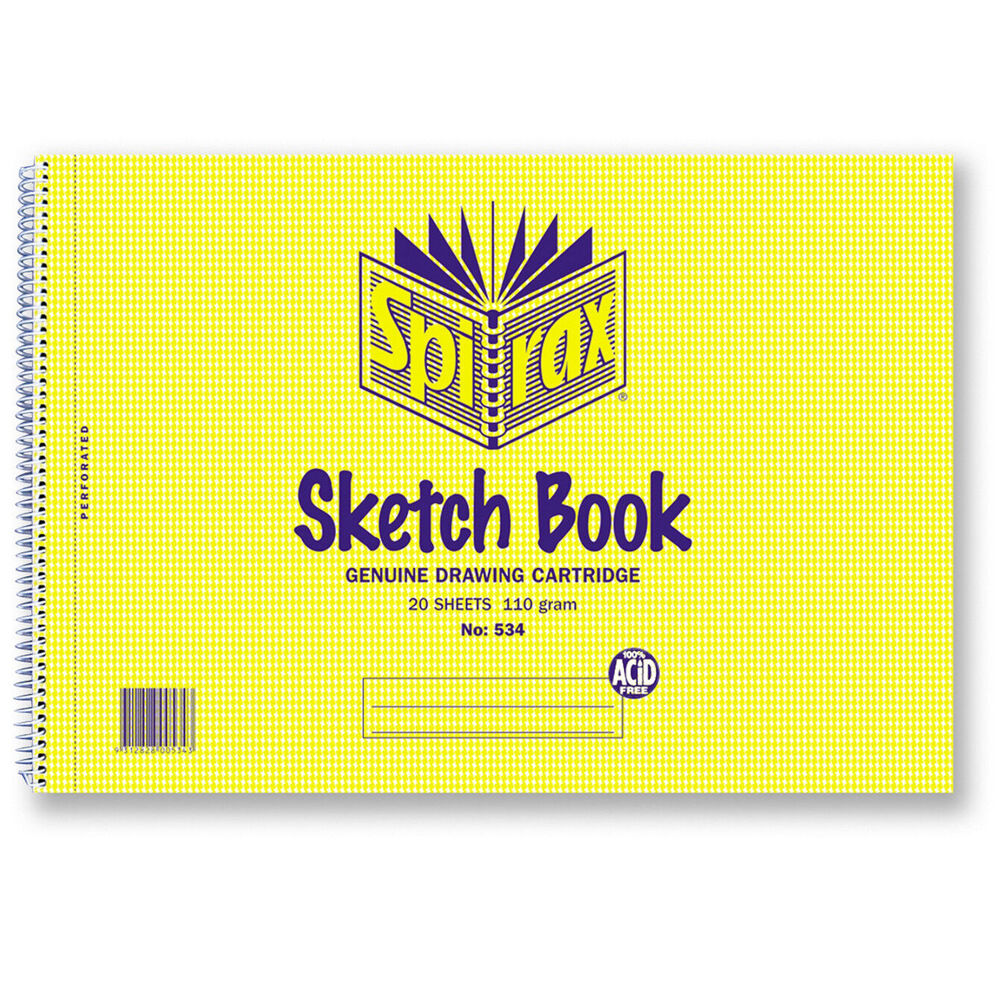 56068-1-spirax-534-sketch-book-a4-art-stationery-40-pages-yellow