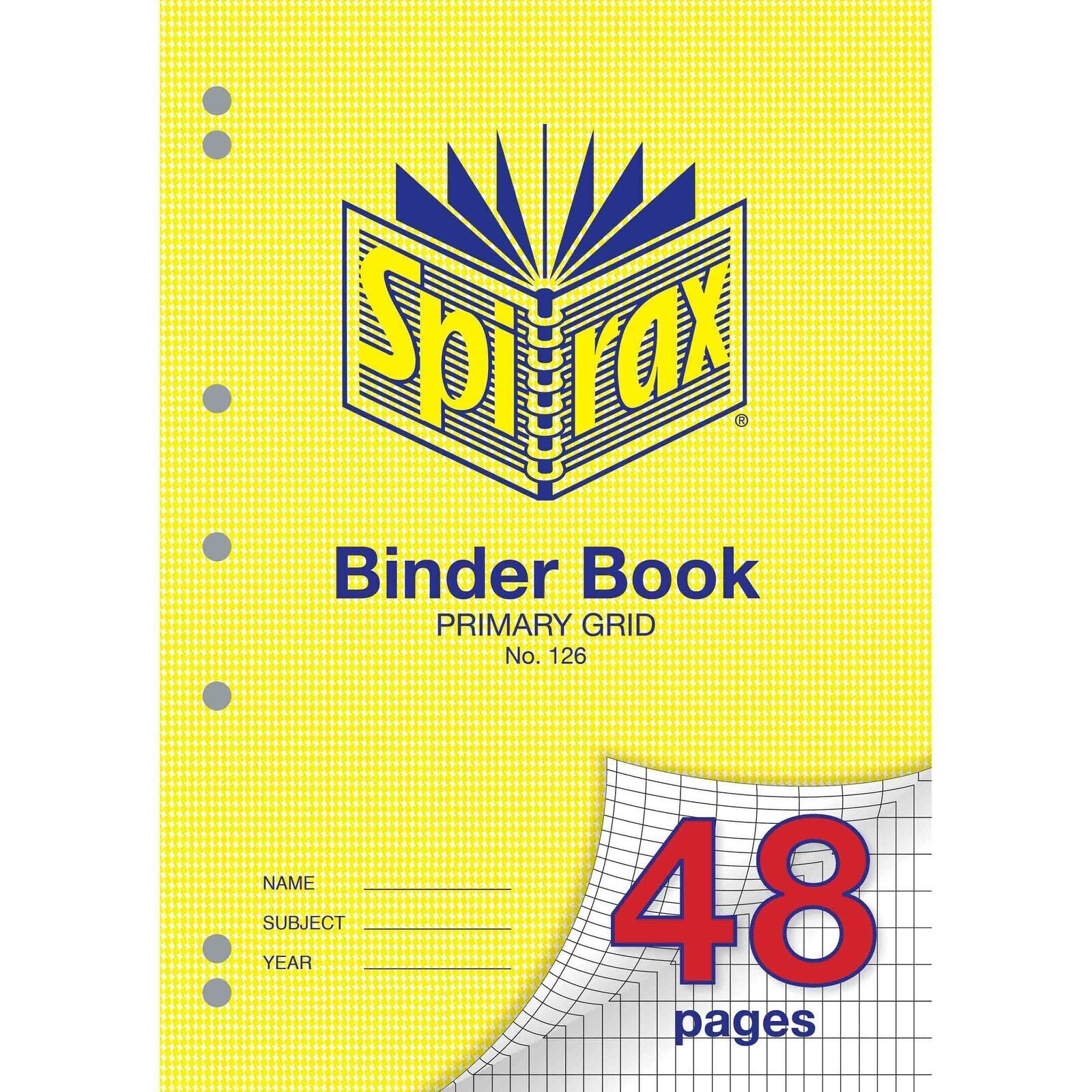 56126-1-spirax-126-binder-book-a4-48-pages-primary-grid-yellow