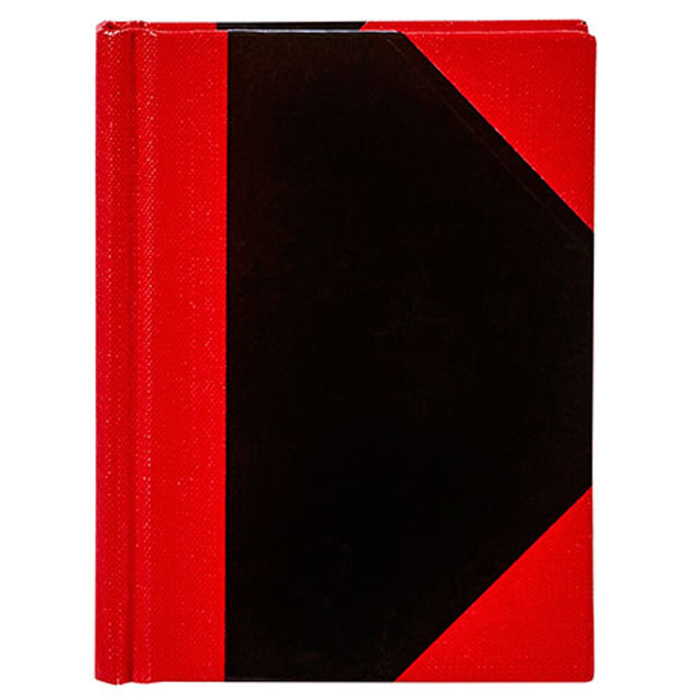 Spirax A4 Writing Notebook Office/School Stationery 200-Pages Black/Red (5 Pack) — image 2