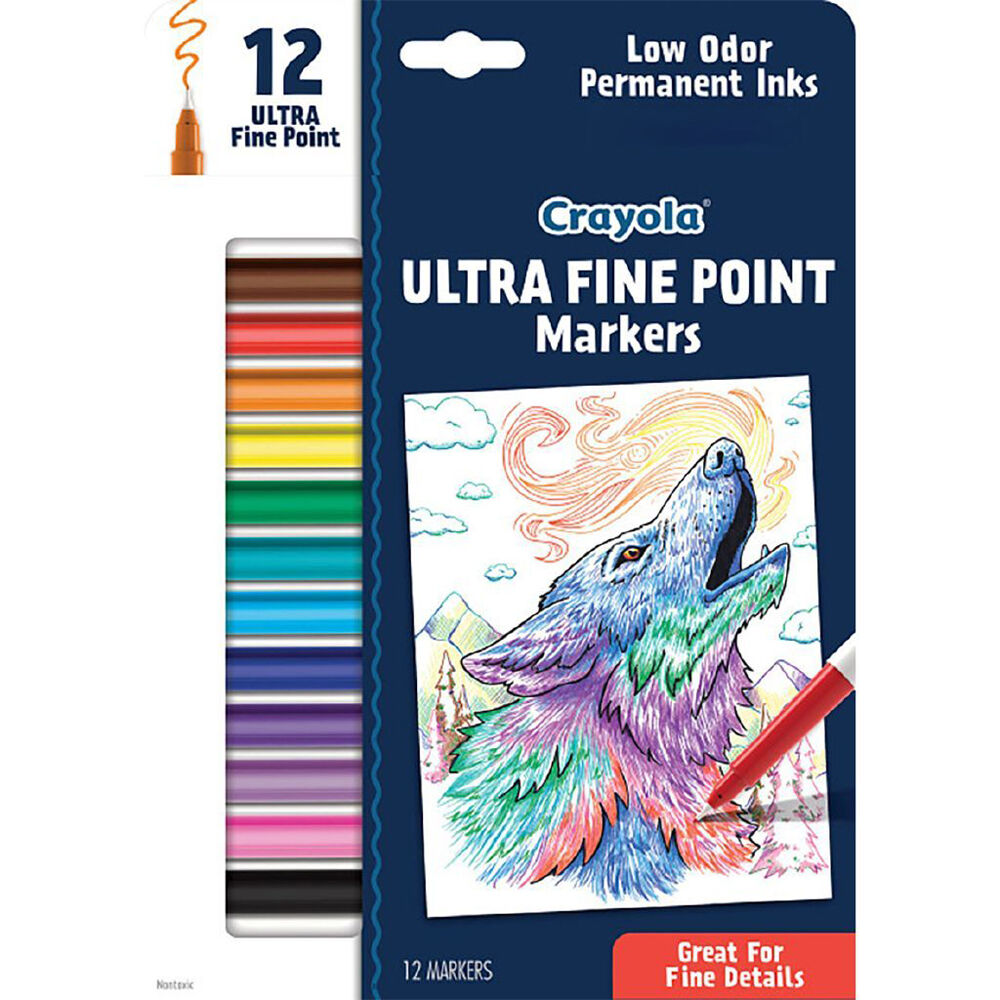 58-8327-12pc-crayola-ultra-fine-point-tip-coloring-markers-kids-8y