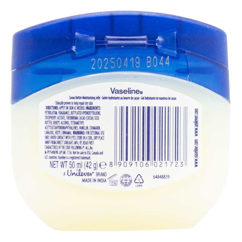 Vaseline Cocoa Butter Moisturising Jelly Rich Conditioning Care — image 2
