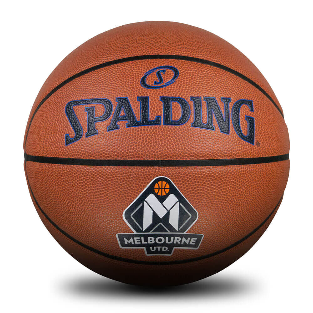 Spalding Size 7 NBL Team Series Indoor/Outdoor Basketball - Melbourne United — image 2