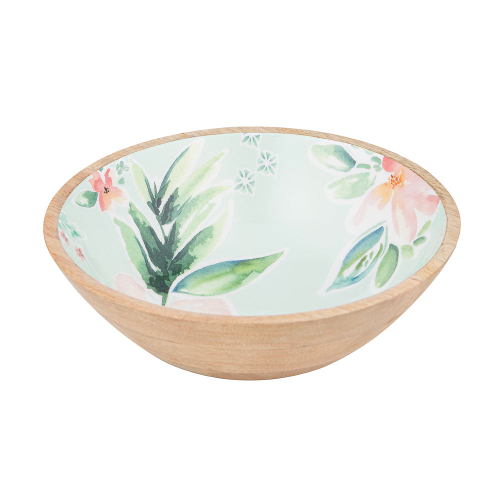 60928-ladelle-chelsea-premium-mango-wood-flower-pattern-serving-bowl-small
