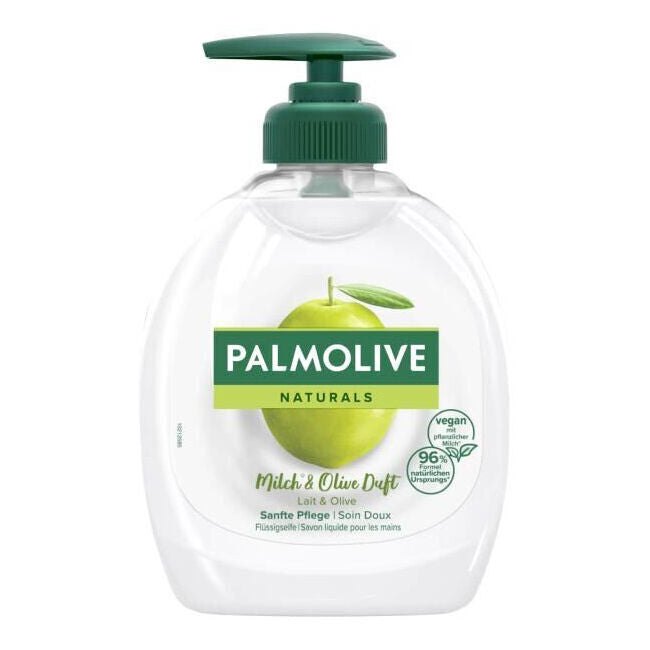 Palmolive Naturals Milk and Olive Liquid Hand Soap Pump 300ml Scent (12 Pack) — image 2