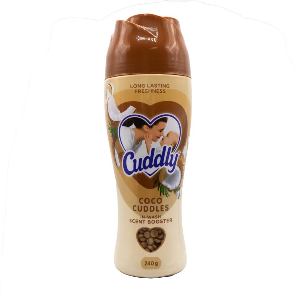 Cuddly 240g In-Wash Scent Booster Pellets Coco Cuddles Coconut Fragrence