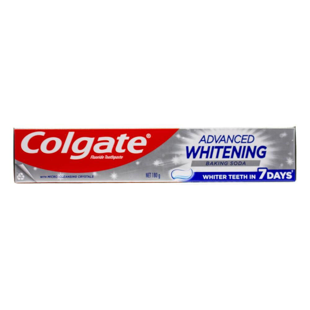 Colgate 180g Oral Teeth Care Toothpaste Advanced Whitening Baking Soda