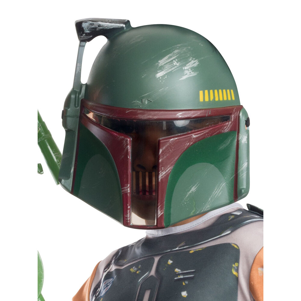 Star Wars Boba Fett Boys Childrens Fancy Dress Up Party Costume Set Size S — image 2