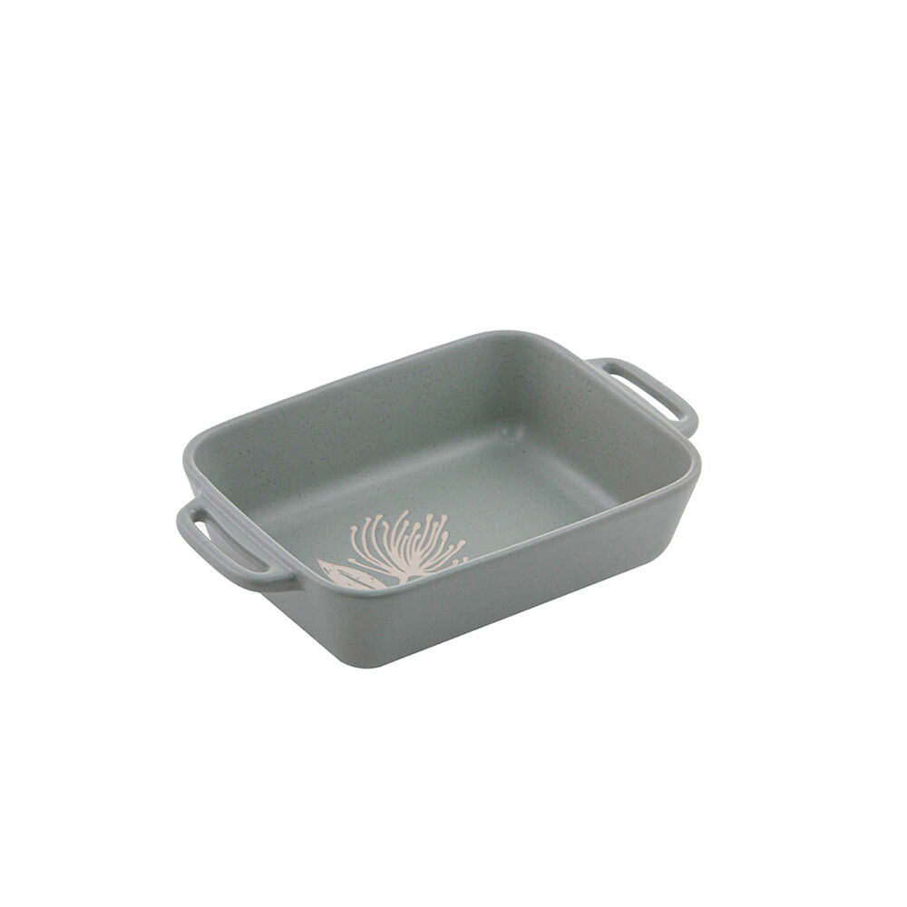 Ladelle Small Heat-Resistant Bakeware Green Esperance Ceramic Baking Dish
