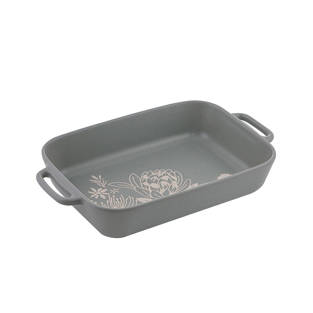 Ladelle Large Kitchen Bakeware Green Esperance Ceramic Baking Dish/Tray