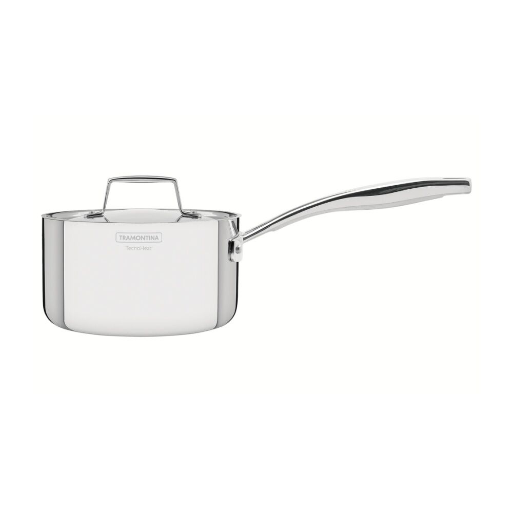 Tramontina 16cm/1.7L Saucepan Tri-Ply Stainless Steel w/Lid Induction Safe