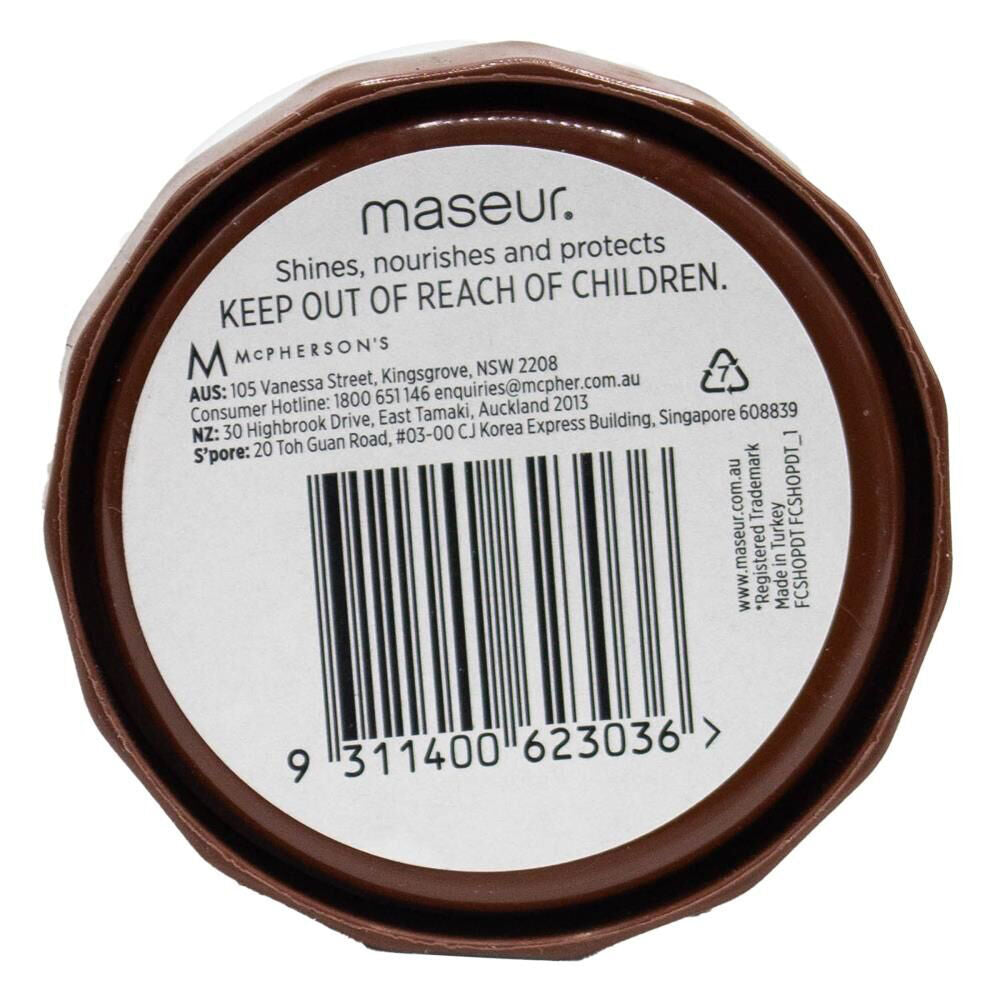 Footcare Dark Tan Leather Care Protector Maseur Shoe Polish Shine 38g — image 2