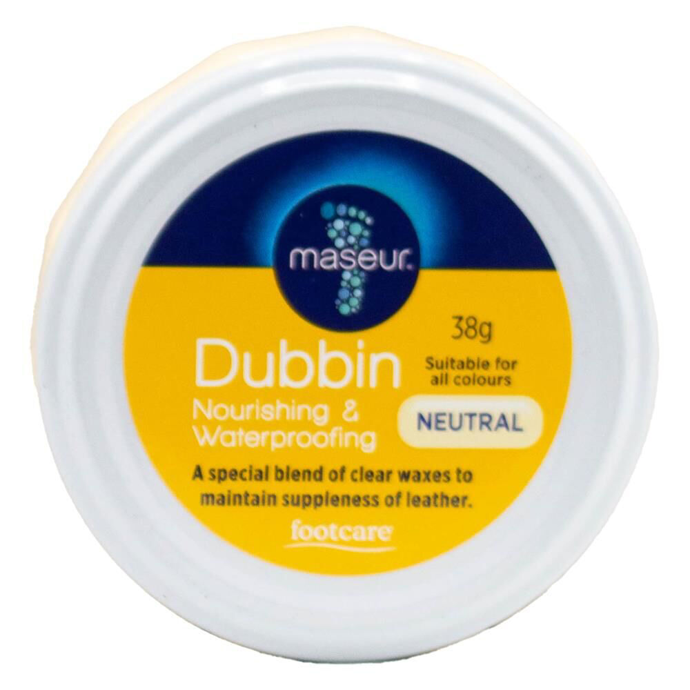Footcare Neutral Leather Care Protector Maseur Dubbin Shoe Polish Wax 38g