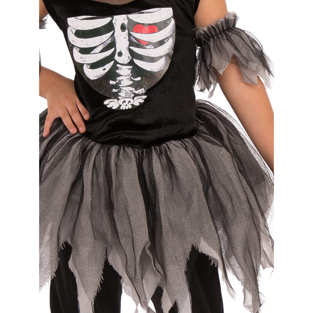 Rubies Skelerina Girls Ballerina/Kids Dress Up Halloween Party Costume — image 4