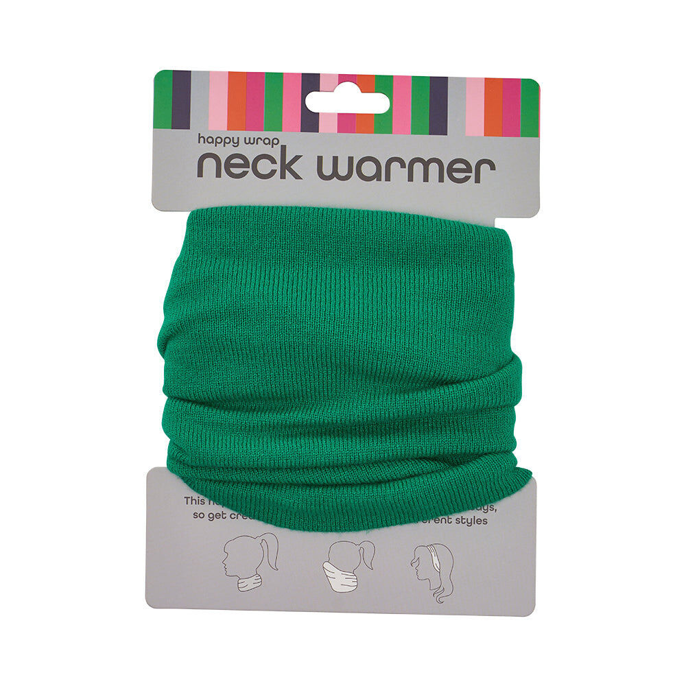 Annabel Trends One Happywrap Neck Warmer Travel Accessory — Green