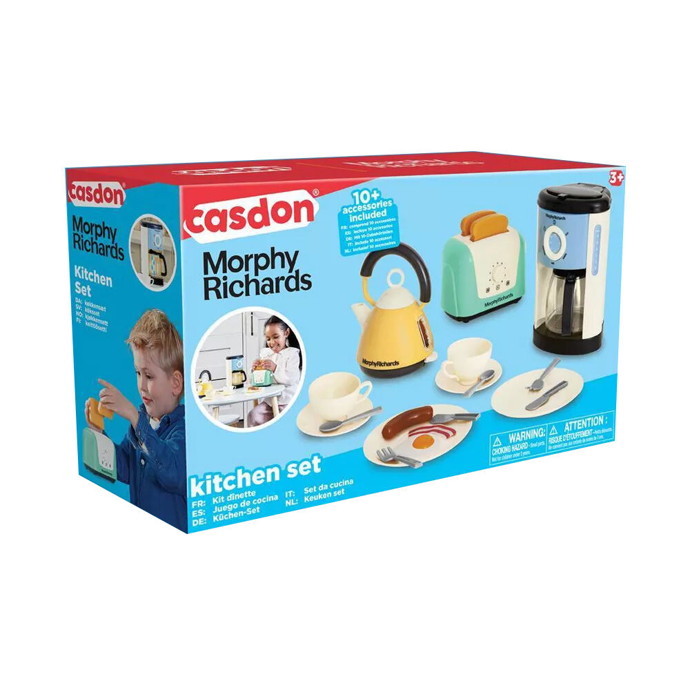 Casdon Kids Children 3y+ Role-play Breakfast Toy Morphy Richards Kitchen Set — image 5