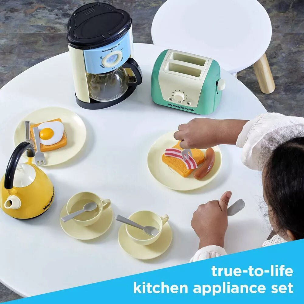 Casdon Kids Children 3y+ Role-play Breakfast Toy Morphy Richards Kitchen Set — image 3