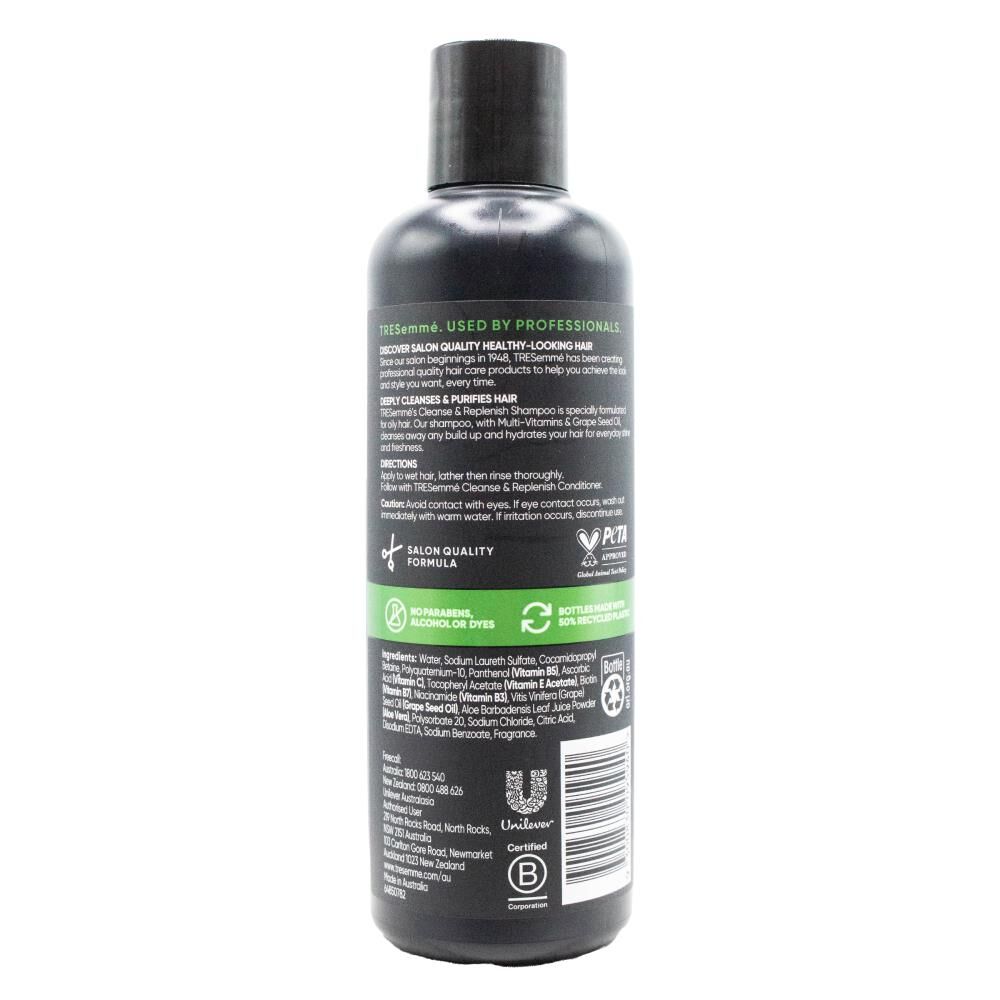 TRESemme 350ml Hair Shampoo Cleanse And Replenish w/Multi Vitamins — image 2