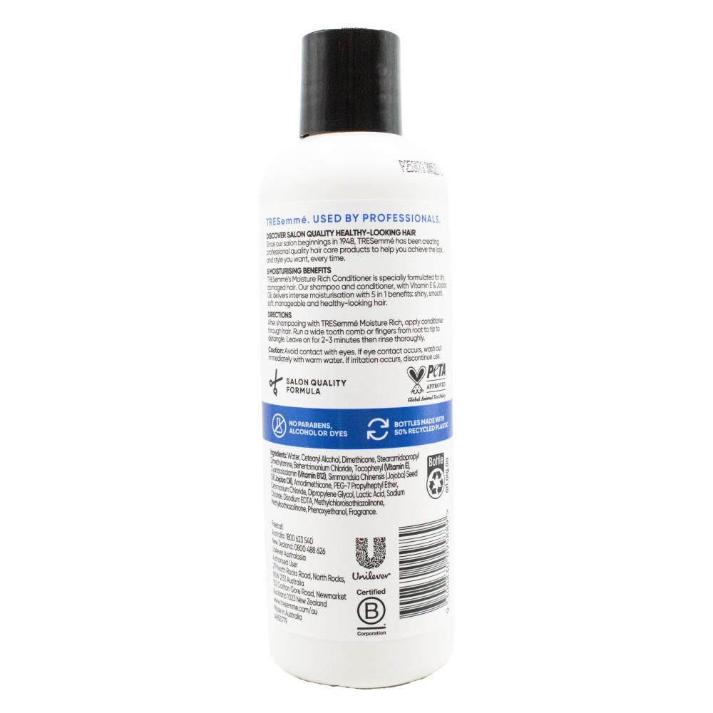 TRESemme 350ml Hair Conditioner Moisture Rich w/Vitamin & Jojoba Oil — image 2
