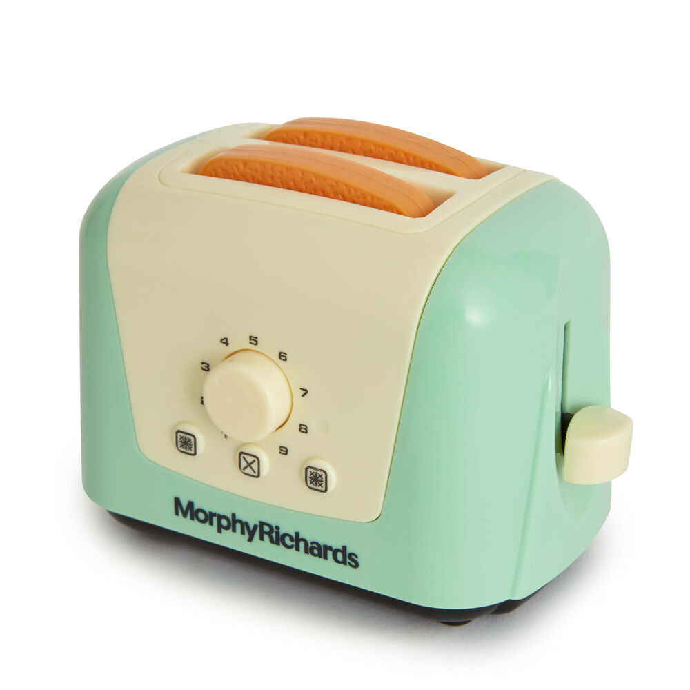Casdon Morphy Richards Toaster Toy Roleplay Pretend Kitchen Kids 3y+ Green (2 Pack) — image 2
