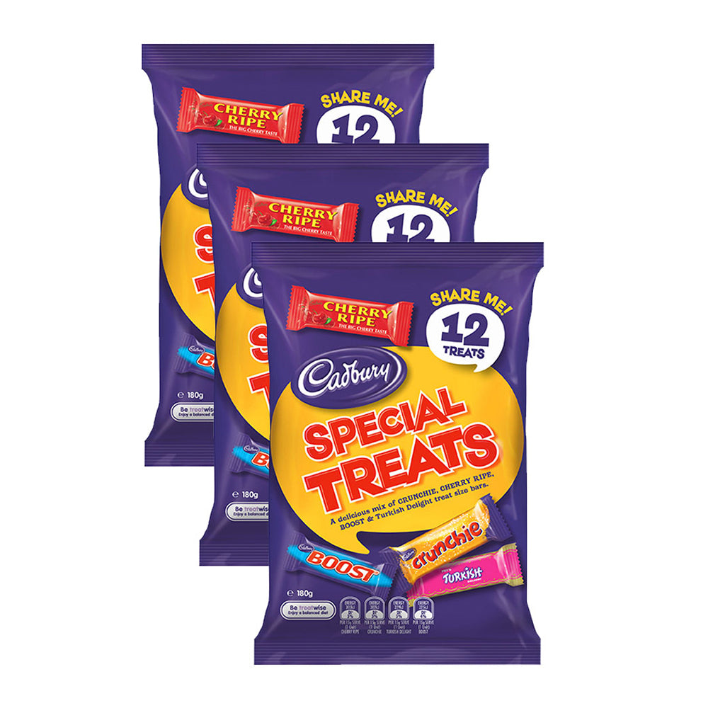 Cadbury 12pc Cadbury 180g Special Chocolate Treats Sharepack (3 Pack)