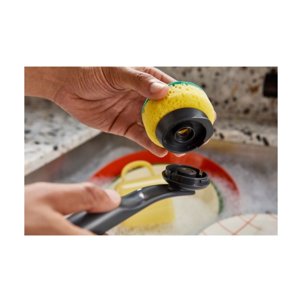 Joseph Joseph SinkTech Dish Brush Replacement Pan Scraper Head Graphite — image 9