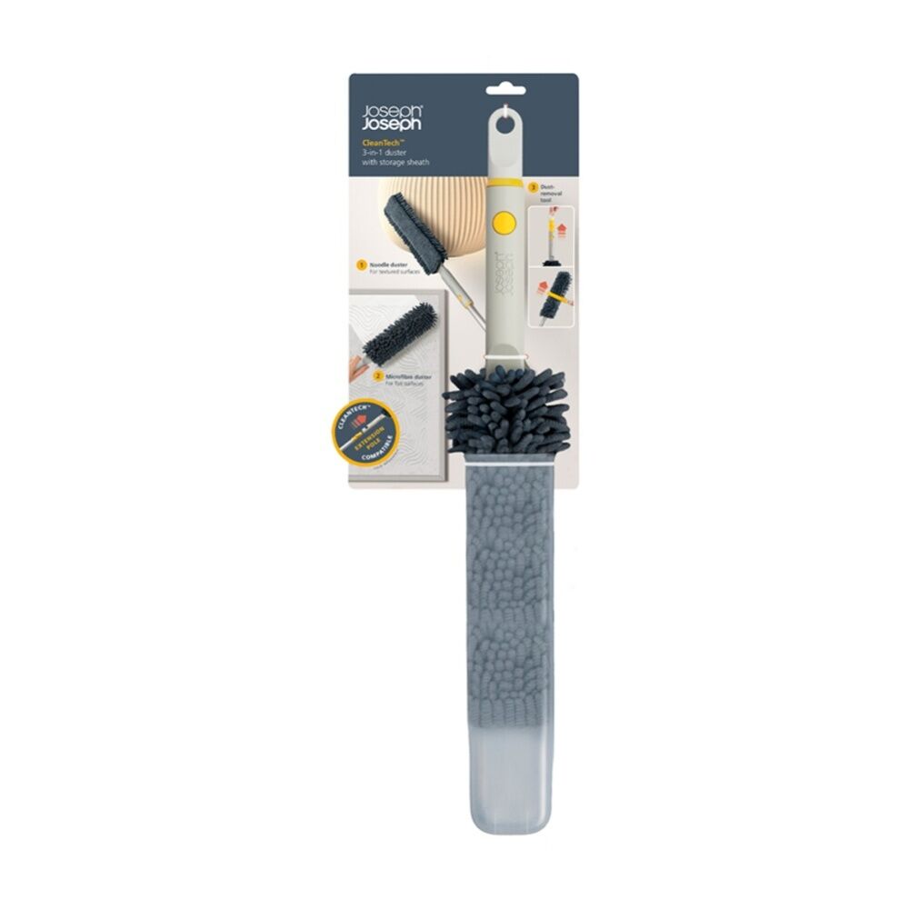 Joseph Joseph CleanTech Duster With Storage Sheath Dual-Function
