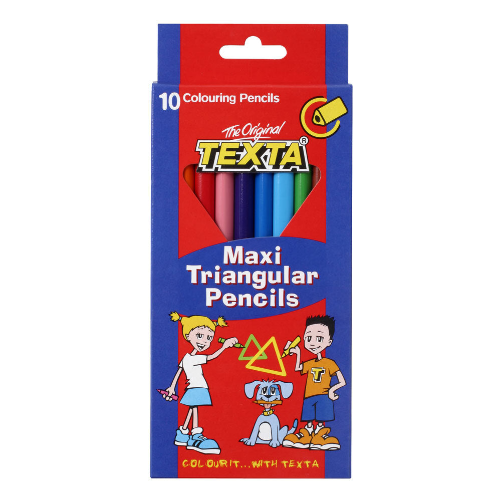 0272200-10pc-texta-maxi-triangular-colouring-pencils