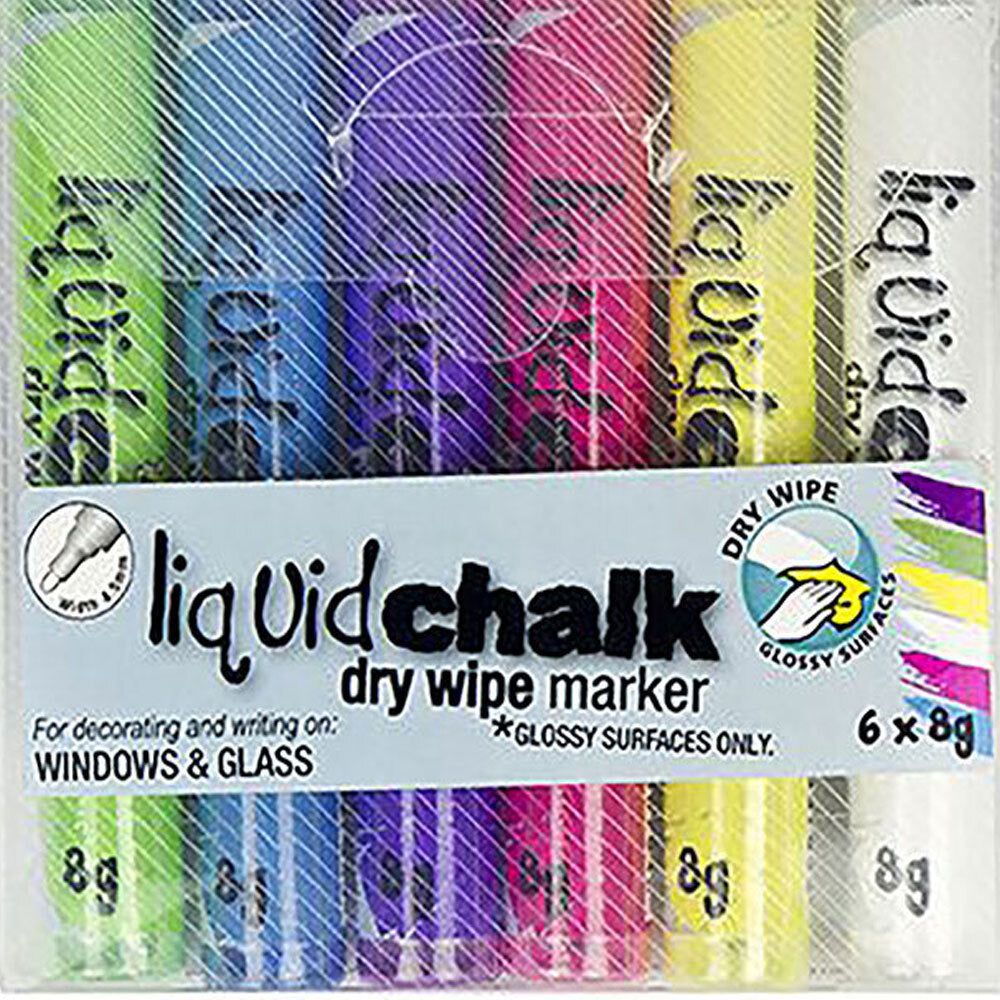 0400570-6pc-texta-liquid-chalk-dry-wipe-assorted-colours