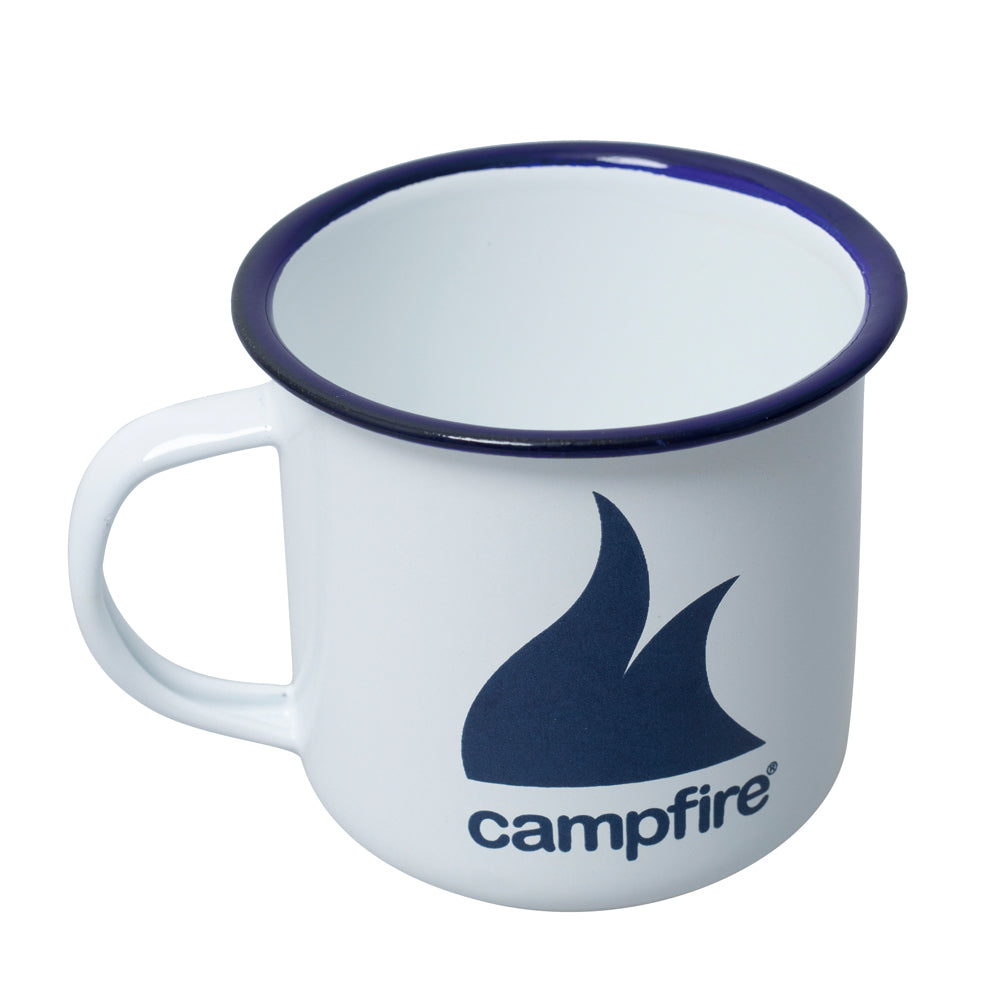 10000486-campfire-8cm-350ml-enamel-mug-camping-tableware-white