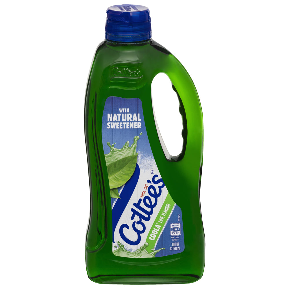 10004379-9pc-cottees-cordial-drink-concentrate-lime-coola-flavoured-bottles-1l
