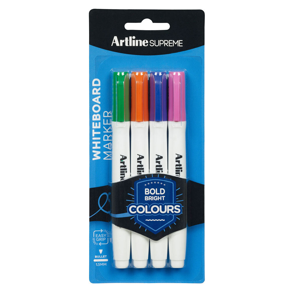 1002823-4pc-artline-supreme-whiteboard-markers-assorted-bright