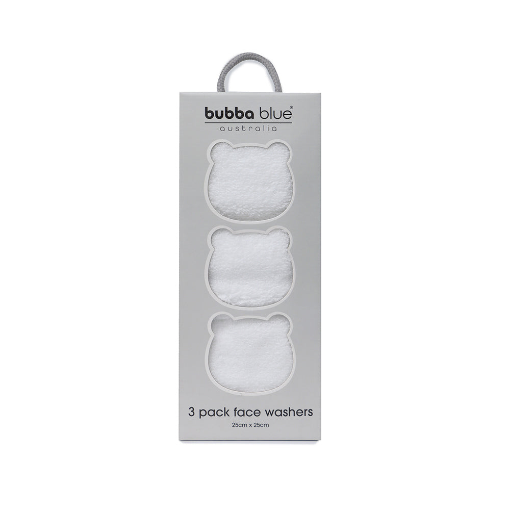 10391-3pc-bubba-blue-everyday-essentials-wash-cloths-white-25x25cm