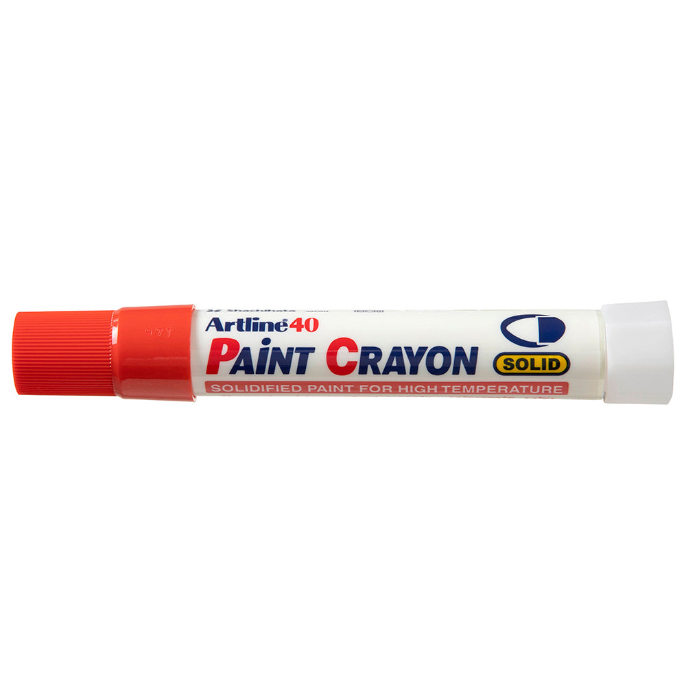 104002-12pk-artline-40-permanent-paint-crayon-high-temperature-red