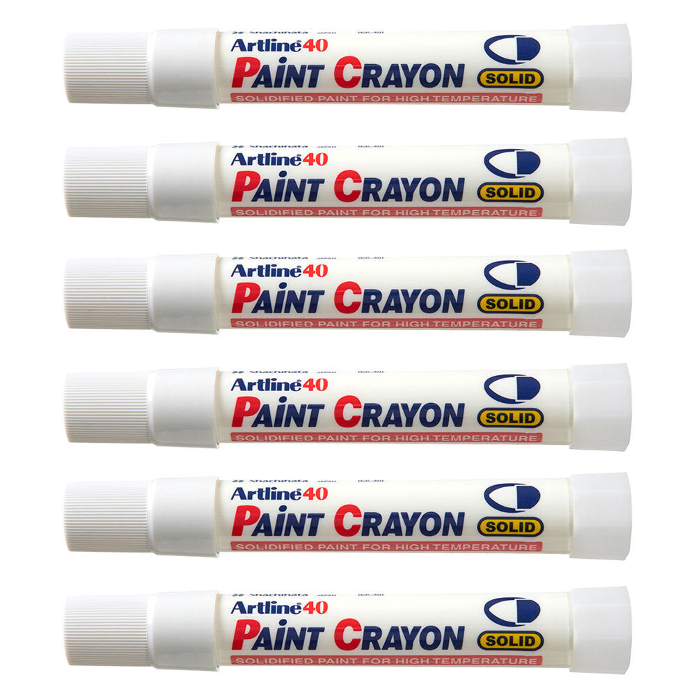 104033-12pk-artline-40-permanent-paint-crayon-high-temperature-white