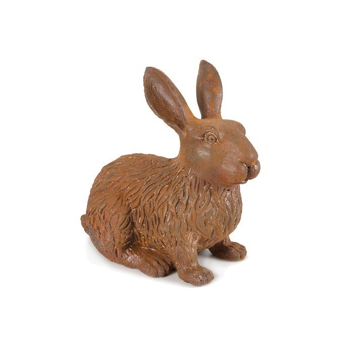 10759-garden-22cm-traditional-cast-iron-rabbit-outdoor-decor