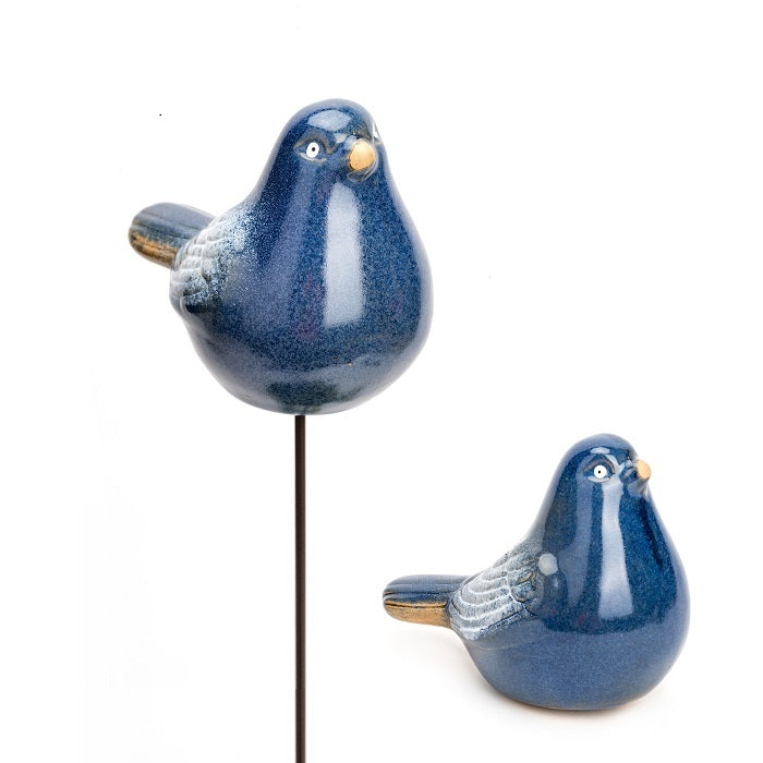 11268-garden-ceramic-11-5cm-birds-on-stick-outdoor-decor-blue